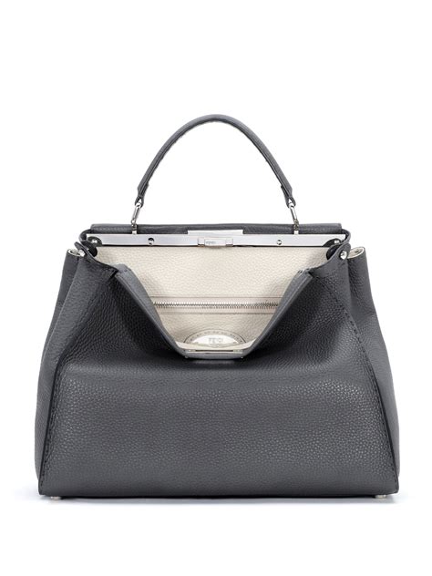 fendi peekaboo selleria large|Fendi peekaboo snakeskin.